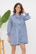 Load image into Gallery viewer, Washed Denim Dress