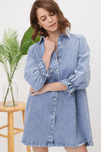 Load image into Gallery viewer, Washed Denim Dress