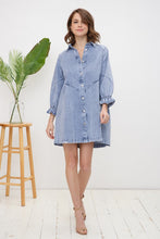 Load image into Gallery viewer, Washed Denim Dress