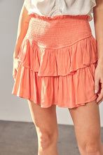 Load image into Gallery viewer, RUFFLE MINI SKIRT WITH SHORTS