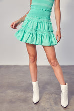 Load image into Gallery viewer, Tiered Ruffle Skirt