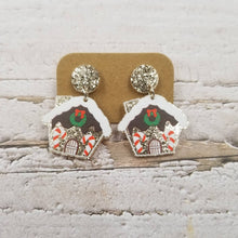 Load image into Gallery viewer, Christmas PMMA Earrings -Stud: Cup