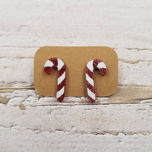 Christmas PMMA Earrings -Stud: Cup