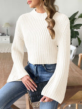 Load image into Gallery viewer, Mock Neck Long Sleeve Sweater