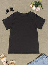 Load image into Gallery viewer, Round Neck Short Sleeve T-Shirt