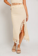 Load image into Gallery viewer, Tassel Detail Sweater Midi Skirt