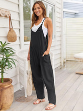 Load image into Gallery viewer, V-Neck Spaghetti Strap Jumpsuit