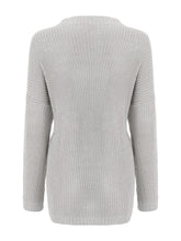 Load image into Gallery viewer, Round Neck Drop Shoulder Sweater