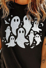 Load image into Gallery viewer, Full Size Ghost Round Neck Short Sleeve T-Shirt