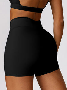 High Waist Active Shorts