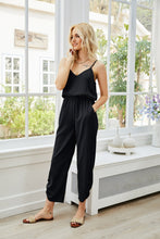 Load image into Gallery viewer, V-Neck Spaghetti Strap Sleeveless Jumpsuit