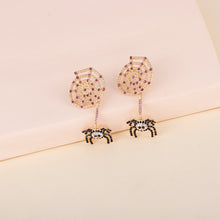 Load image into Gallery viewer, Spider Rhinestone Alloy Earrings