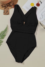 Load image into Gallery viewer, Crisscross Wide Strap One-Piece Swimwear