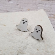 Load image into Gallery viewer, Halloween Ghost Pumpkin Bat Earrings: Bat