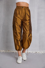 Load image into Gallery viewer, Drawstring High Waist Cargo Joggers