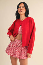Load image into Gallery viewer, Knit Button Up Cardigan Sweater