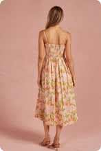 Load image into Gallery viewer, Bloom Meadow Sleeveless Pleat Midi Dress