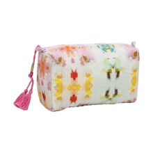 Load image into Gallery viewer, Giverny Small Cosmetic Bag: Small (7&quot;x2.5&quot;x4&quot;)