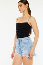 Load image into Gallery viewer, Kancan Raw Hem Distressed High Waist Denim Shorts