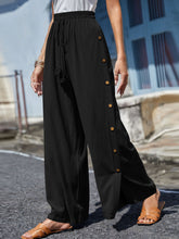 Load image into Gallery viewer, Full Size Tassel Wide Leg Pants