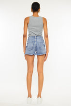 Load image into Gallery viewer, Kancan Distressed Raw Hem Denim Shorts