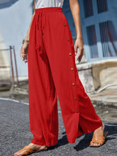 Load image into Gallery viewer, Full Size Tassel Wide Leg Pants