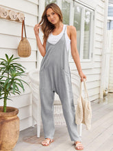 Load image into Gallery viewer, V-Neck Spaghetti Strap Jumpsuit