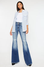 Load image into Gallery viewer, Kancan High Rise Wide Waistband Flare Jeans