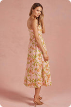 Load image into Gallery viewer, Bloom Meadow Sleeveless Pleat Midi Dress