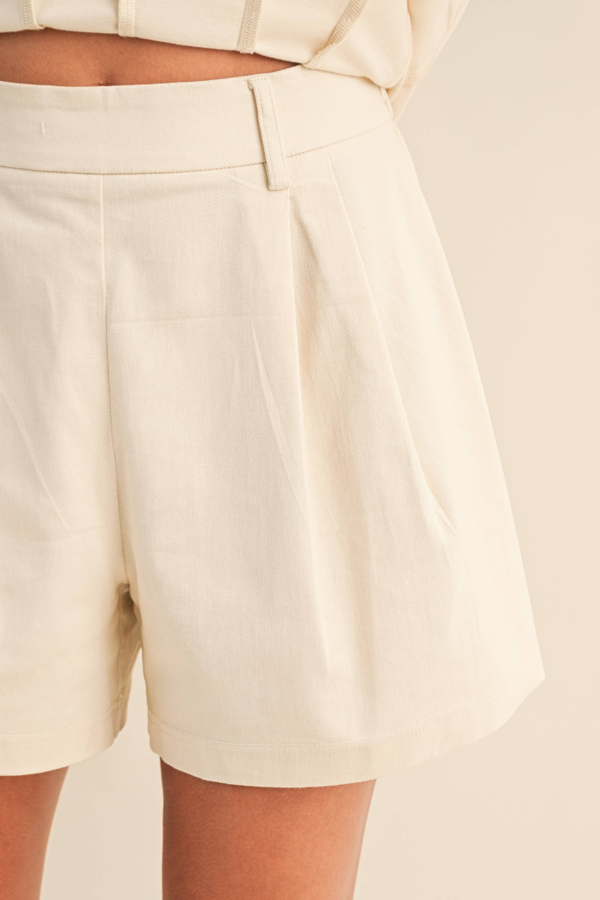PEPLUM TUBE TOP AND SHORTS