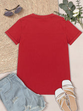 Load image into Gallery viewer, Round Neck Short Sleeve T-Shirt