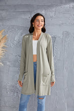 Load image into Gallery viewer, Open Front Long Sleeve Cardigan