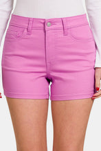 Load image into Gallery viewer, Zenana High Waist Denim Shorts