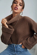 Load image into Gallery viewer, Turtleneck Long Sleeve Sweater