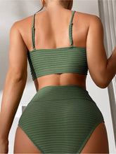 Load image into Gallery viewer, Twisted Spaghetti Strap Bikini Set