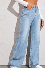 Load image into Gallery viewer, High Waist Wide Leg Jeans