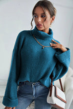 Load image into Gallery viewer, Turtleneck Long Sleeve Sweater