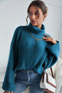 Turtleneck Long Sleeve Sweater