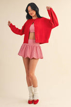 Load image into Gallery viewer, Knit Button Up Cardigan Sweater
