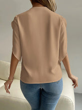 Load image into Gallery viewer, V-Neck Short Sleeve Blouse