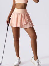 Load image into Gallery viewer, Pleated Wide Waistband Sports Skirt