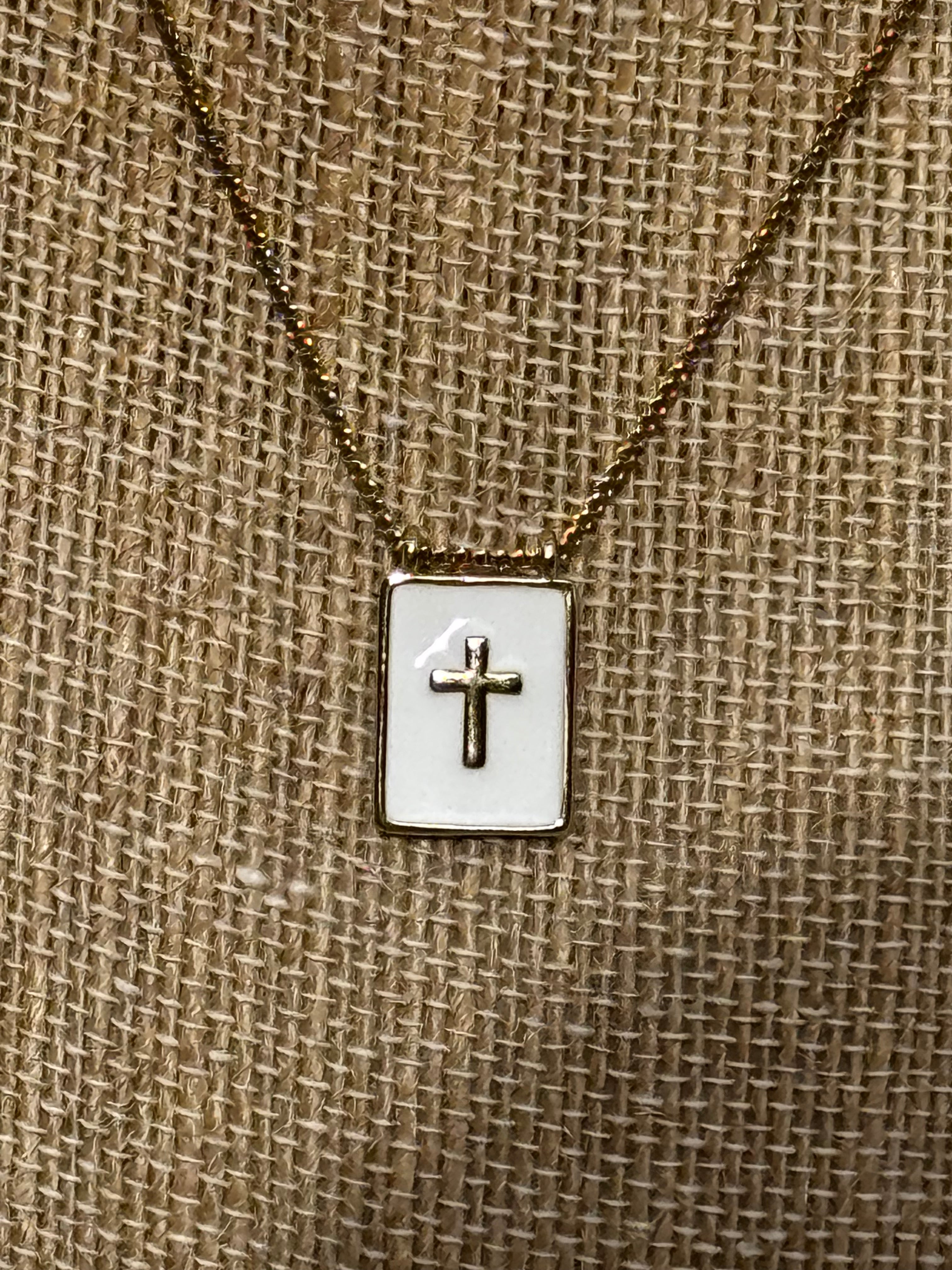 Enamel Necklace