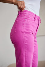 Load image into Gallery viewer, RFM Crop Chloe Full Size Tummy Control High Waist Raw Hem Jeans