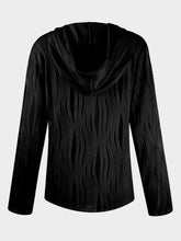 Load image into Gallery viewer, Textured Long Sleeve Hoodie