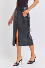 Load image into Gallery viewer, Cello High Rise Midi Skirt with Front Slit/M