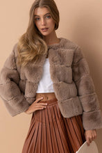 Load image into Gallery viewer, FAUX FUR JACKET