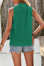 Load image into Gallery viewer, Ruched Mock Neck Tank