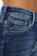 Load image into Gallery viewer, Kancan Full Size Cat&#39;s Whiskers Button Fly Denim Shorts