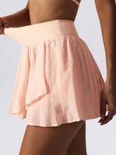 Load image into Gallery viewer, Pleated Wide Waistband Sports Skirt