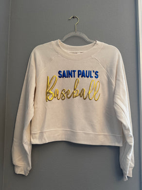 SP Baseball Crop long sleeve sweatshirt *PRE-ORDER*